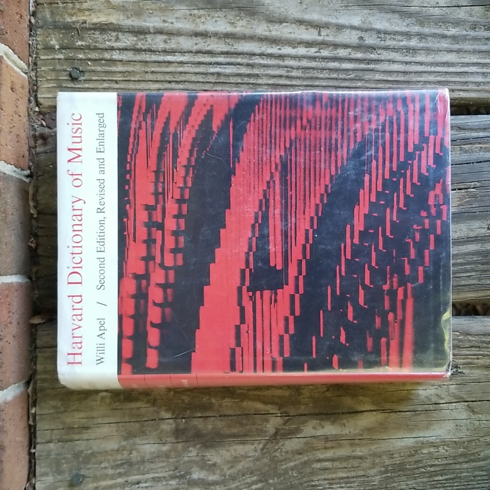 Harvard Dictionary of Music, Second Edition, Willi Apel